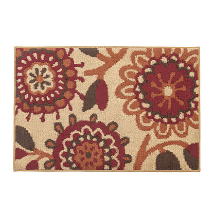 Künstlerischer Floraler Teppich