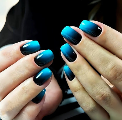 Stylische Ombre-Acryl-Nagelkunst Brehn
