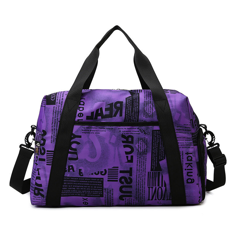 Sportliche Reisetasche mit Verspieltem Elefantenmuster Brehn