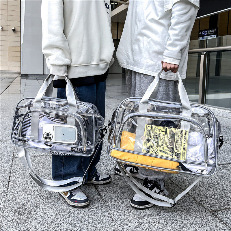 Transparente Fitness-Duffle-Tasche Brehn