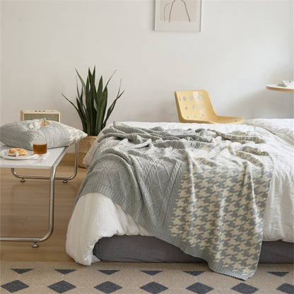 Damen Strick-Kuscheldecke Brehn