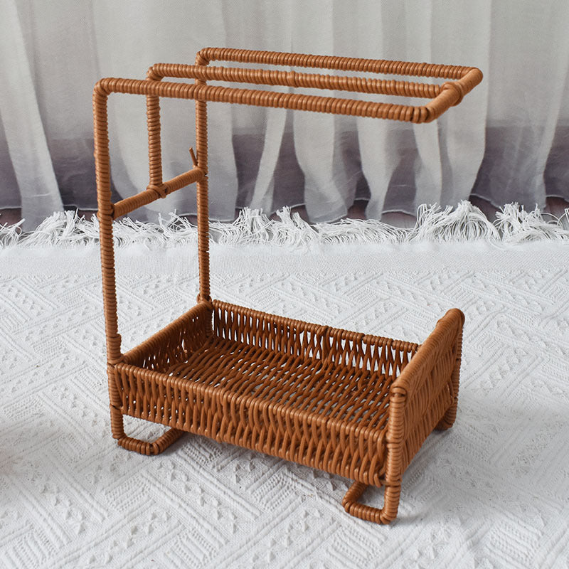 Handgemachter Rattan Aufbewahrungskorb Brehn