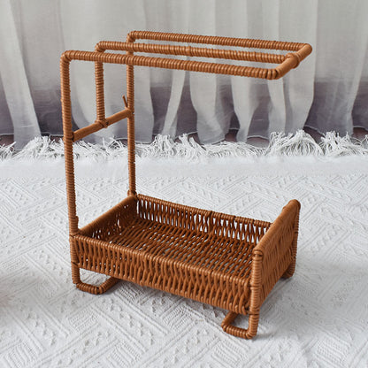 Handgemachter Rattan Aufbewahrungskorb Brehn