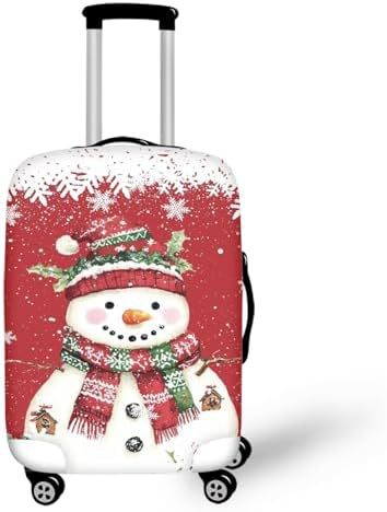 Unisex nan elastische Kofferhülle mit Pferde- und Sonnenblumenmotiv, dehnbarer Stretchschutz für Hartschalen-Trolley mit Reißverschluss Brehn