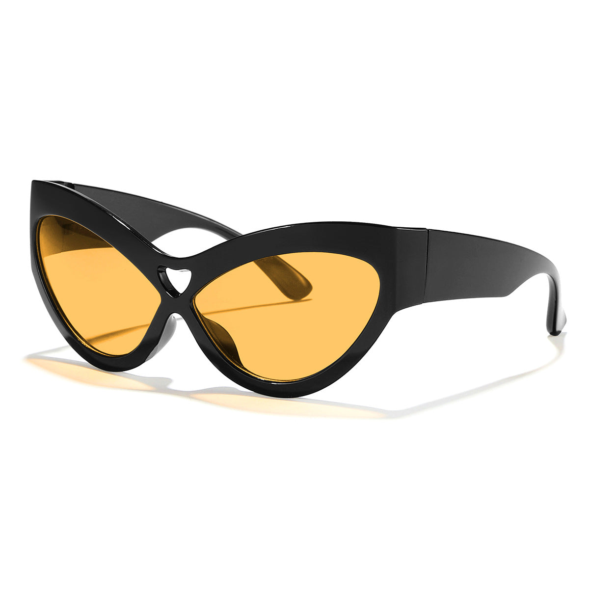 Damen auffällige Sonnenbrille im trendigen Leopardenmuster Brehn
