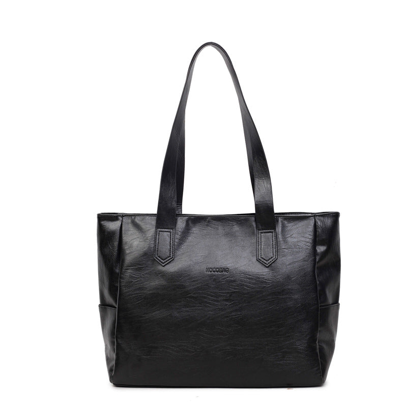 Stylische Kunstleder Schultertasche