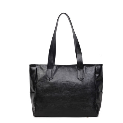 Stylische Kunstleder Schultertasche