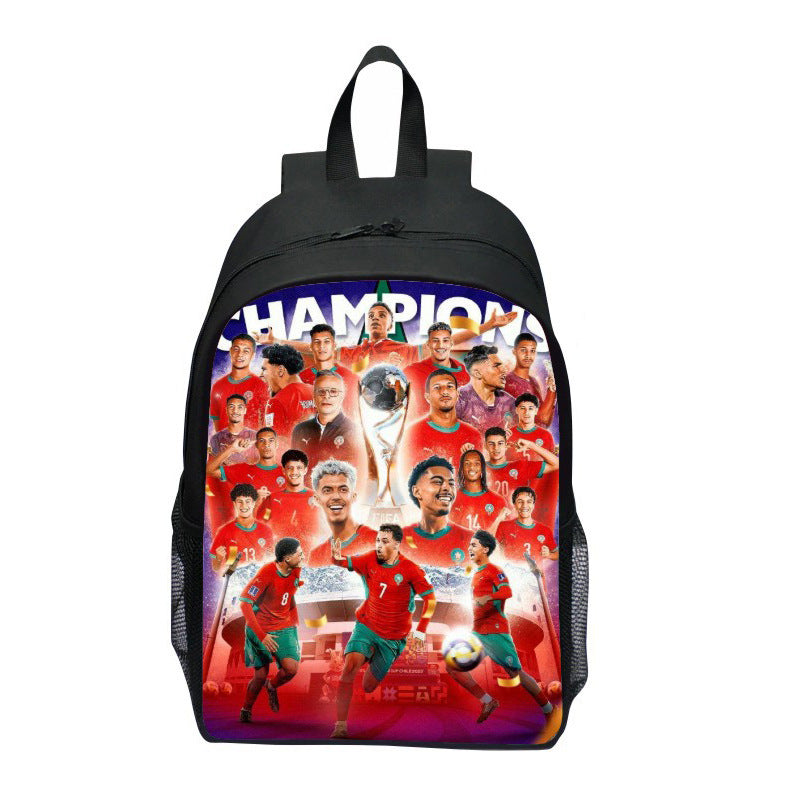 Rucksack mit Auffälligem Sportmotiv Brehn