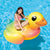 Damen Aufblasbarer Enten-Schwimmring Brehn