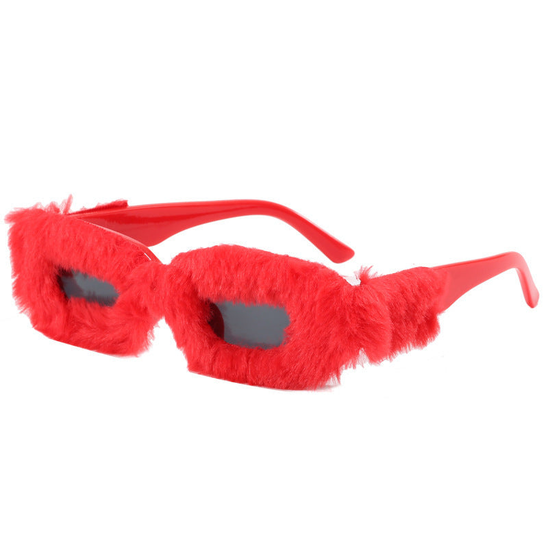 Damen modische Sonnenbrille mit kuscheligem Bezug Brehn