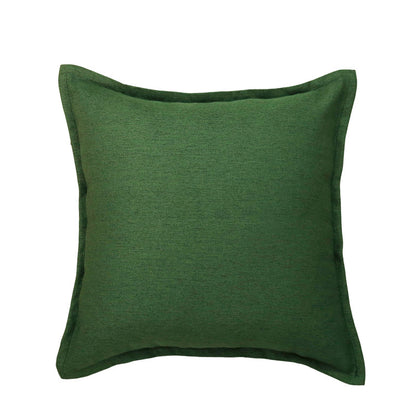 Dekorative Leinen-Wurfpillow-Bezug mit Paspelkante