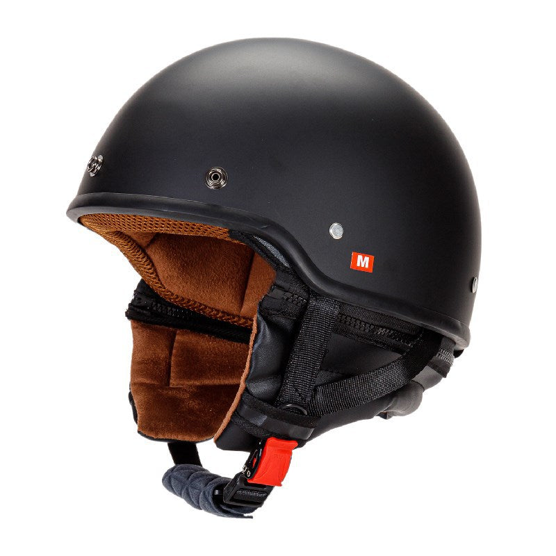 Klassische Halbhelm Motorrad Ausrüstung Brehn