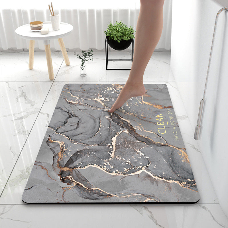 Soft Touch Marmor Badmatte Brehn