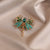 Exquisite Libellenbrosche mit Funkelnden Kristallen Brehn