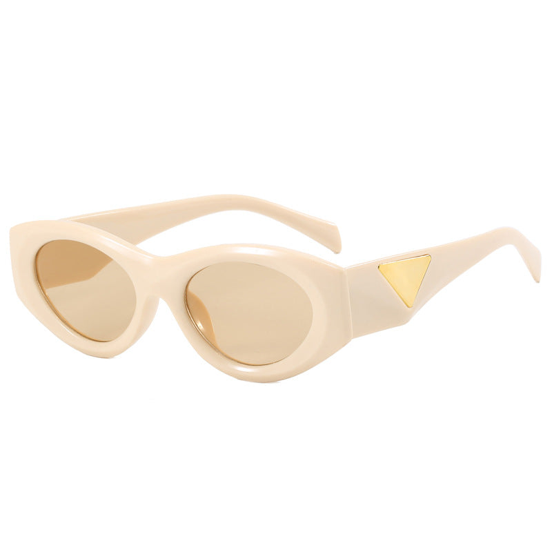 Damen Retro-inspirierte Sonnenbrille mit markanten Akzenten Brehn