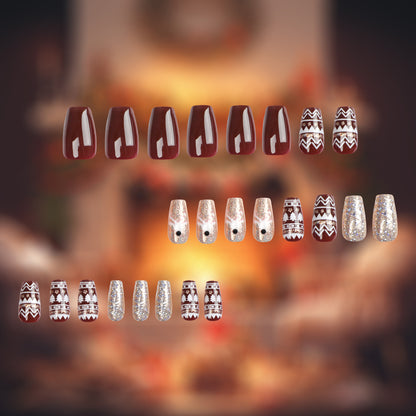 Weihnachten Nagelkunst Brehn