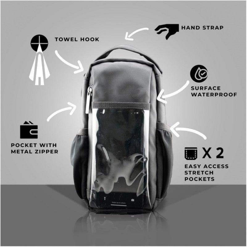 Multifunktionaler Rucksack mit Sichtfenster Brehn