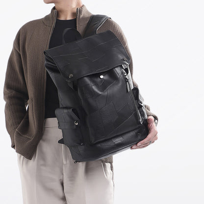 Premium Leder Mode Rucksack