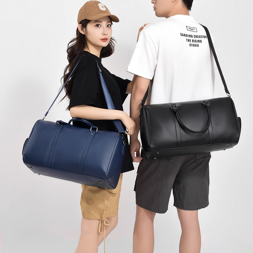 Premium Leder Reise Duffle Bag Brehn