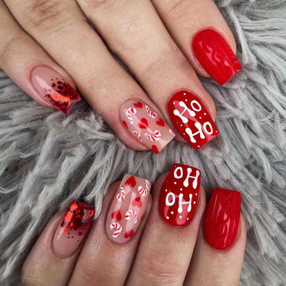 Künstlerische winterliche Nail Art Brehn