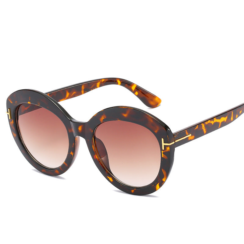 Oversized Gradient Lens Sonnenbrille Brehn