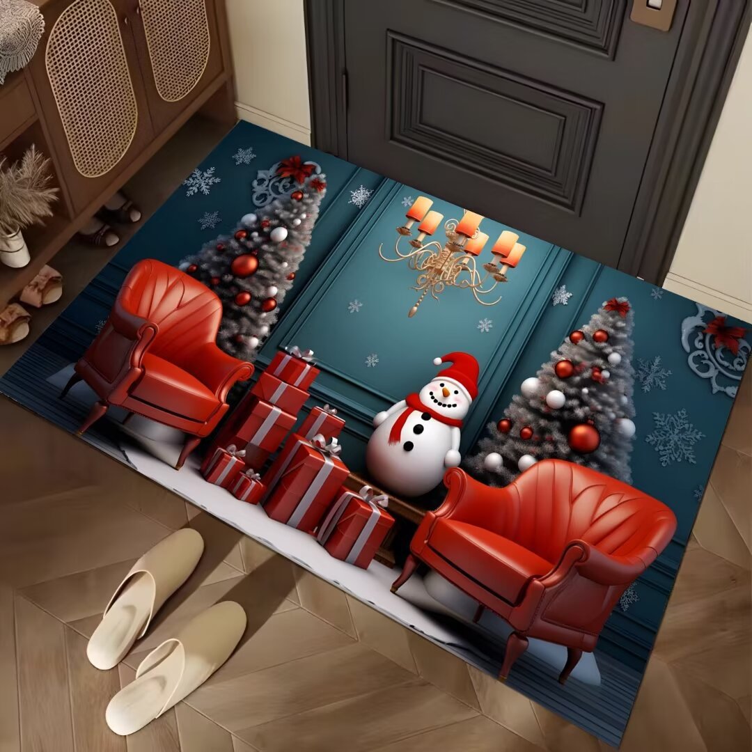 Festliches Winter-Thema Eintrittsmatte Brehn