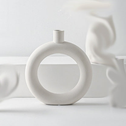 Elegante Minimalistische Keramikvase