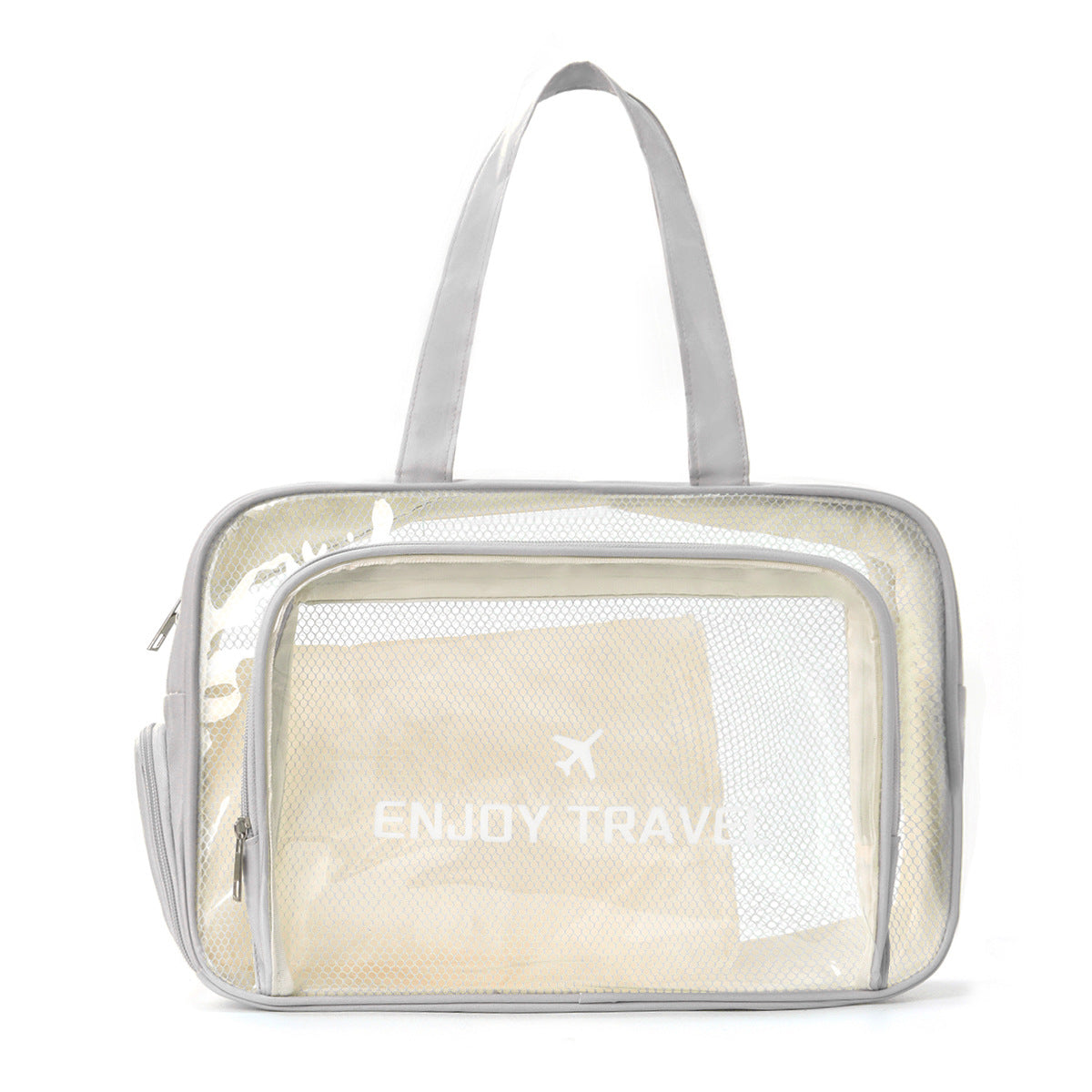 Transparente Reise-Tasche mit Vielseitigen Fächern Brehn
