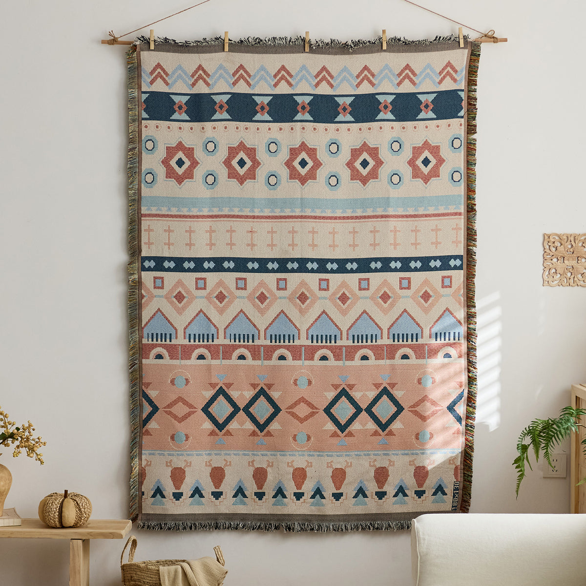 Künstlerisches Wandteppichwandbehang