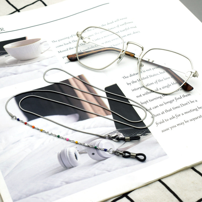 Bunte Perlenbrille Kette Brehn 1786692390