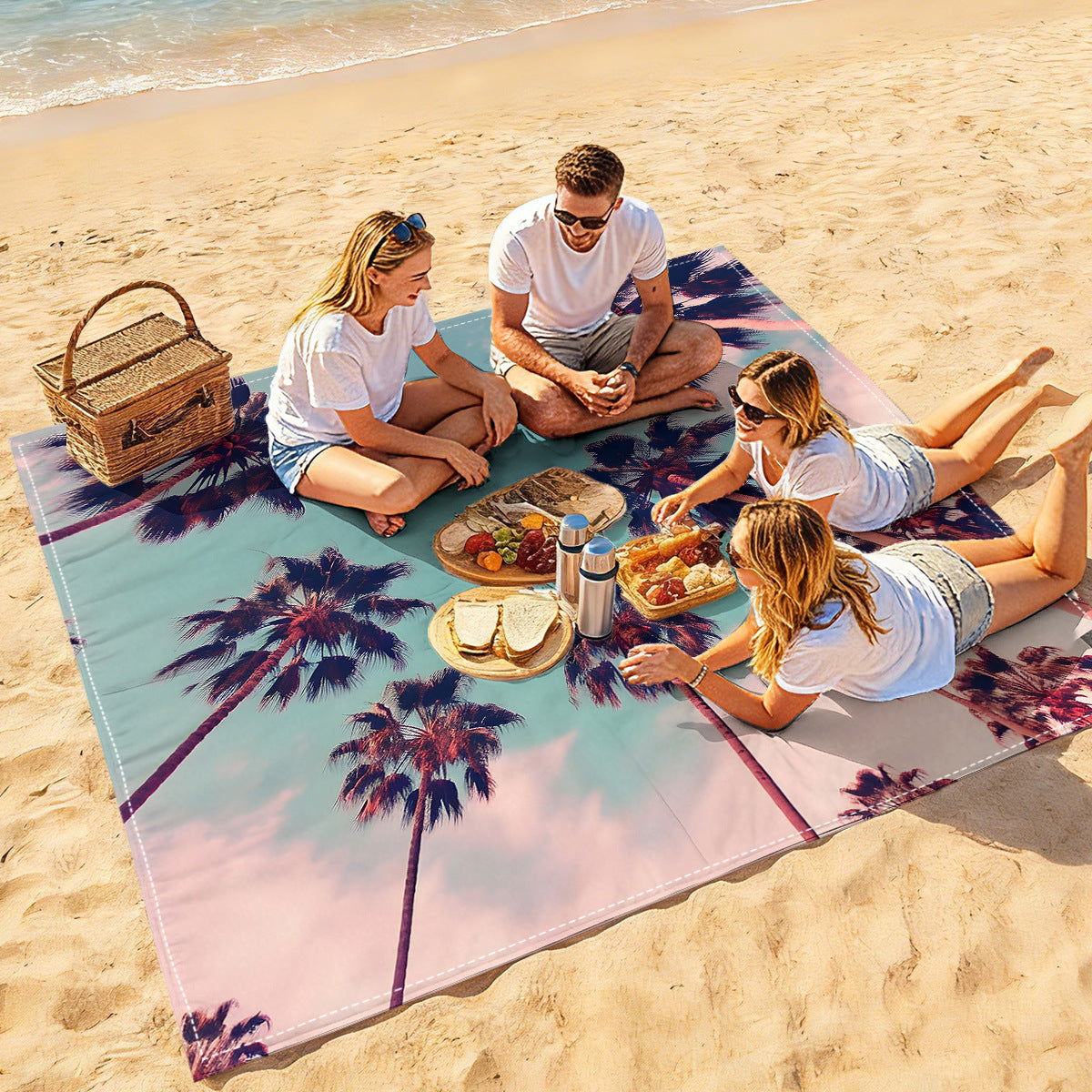 Mandala Design Strandmatte Brehn