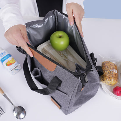 Vielseitige isolierte Lunch-Tasche mit Taschen Brehn
