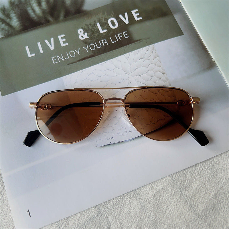 Vintage-inspirierte Pilotensonnenbrille Brehn