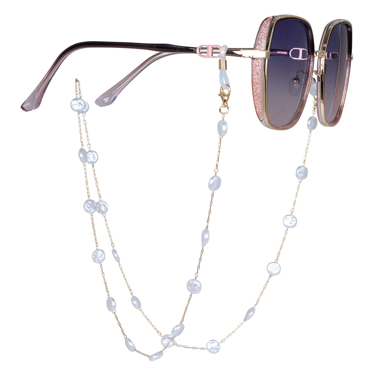 Eleganter Perlen-Brillenhalter Brehn