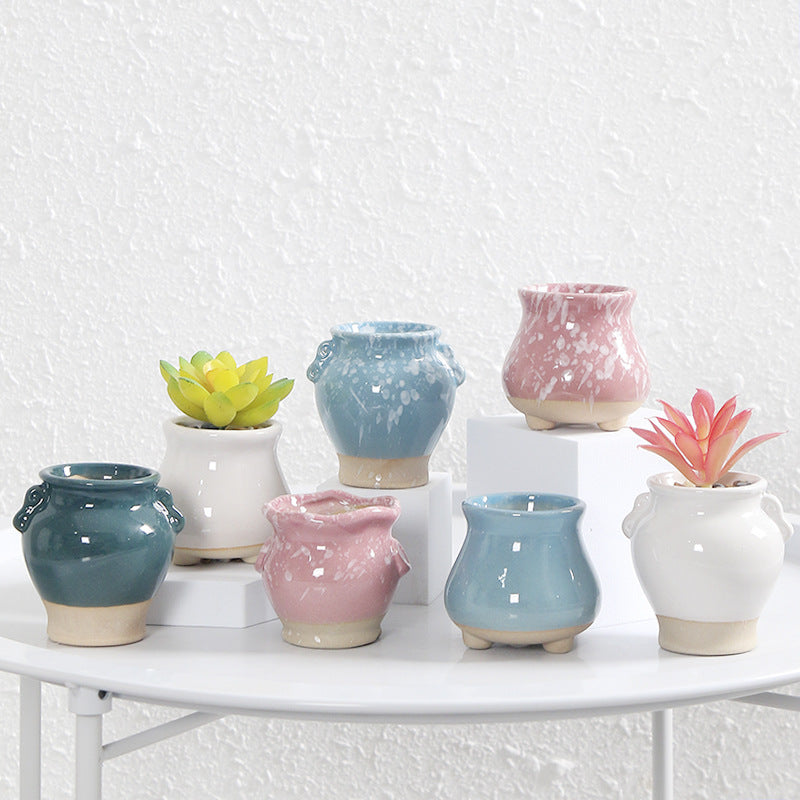 Miniatur Dekorativer Blumentopf Brehn