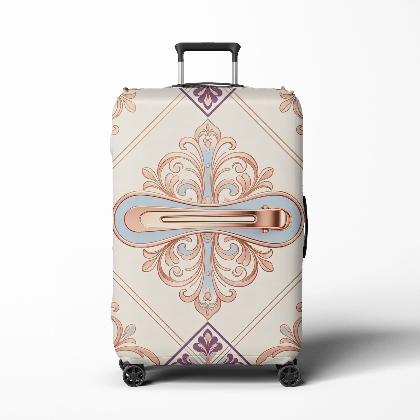 Damen Koffer mit einzigartigem handgezeichnetem Design Brehn
