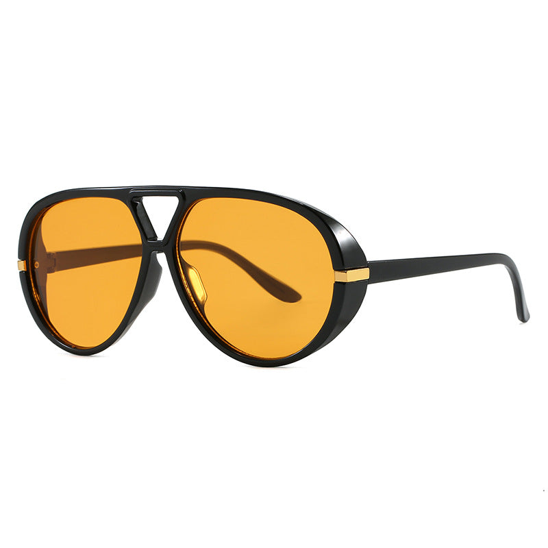 Damen modische große Sonnenbrille mit elegantem Rahmen und schützenden Gläsern Brehn