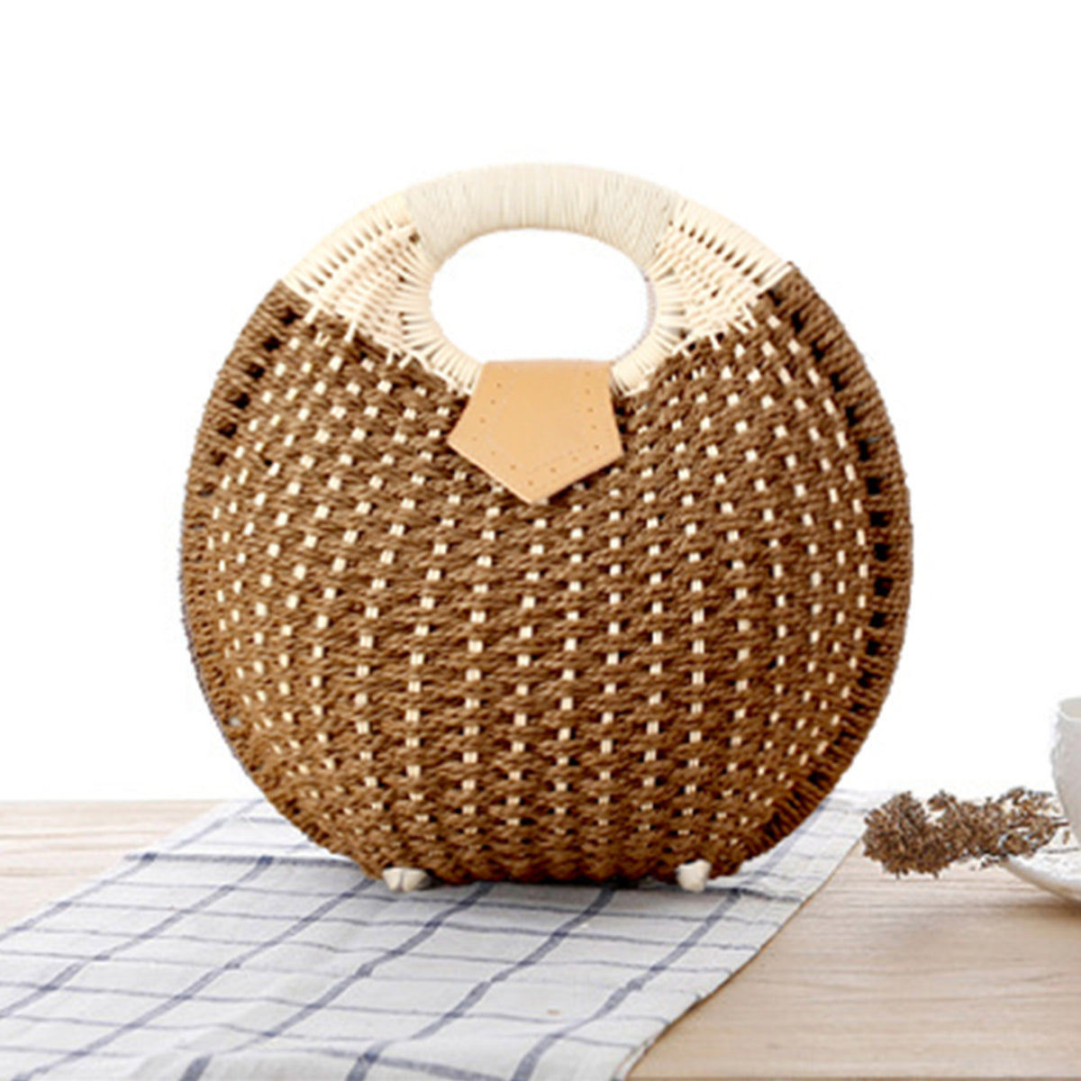 Handtasche Im Modernen Korbdesign Brehn