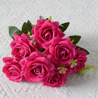 Künstlicher Ros-blumenstrauß