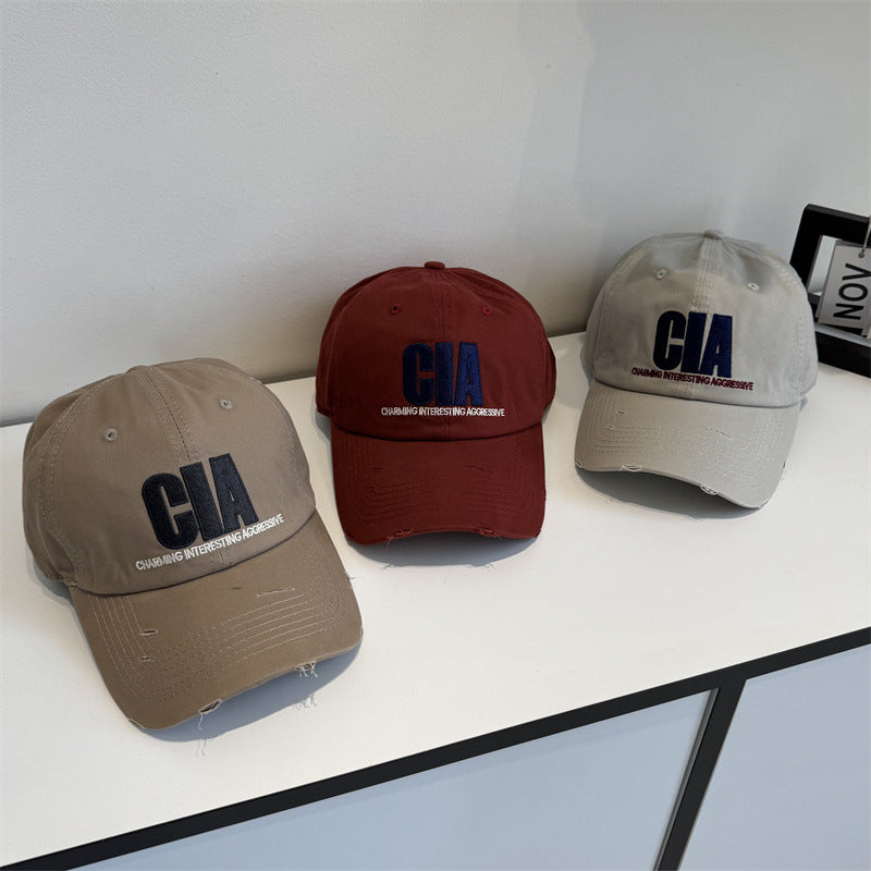 Herren Distressed Motivational Baseball Cap Brehn