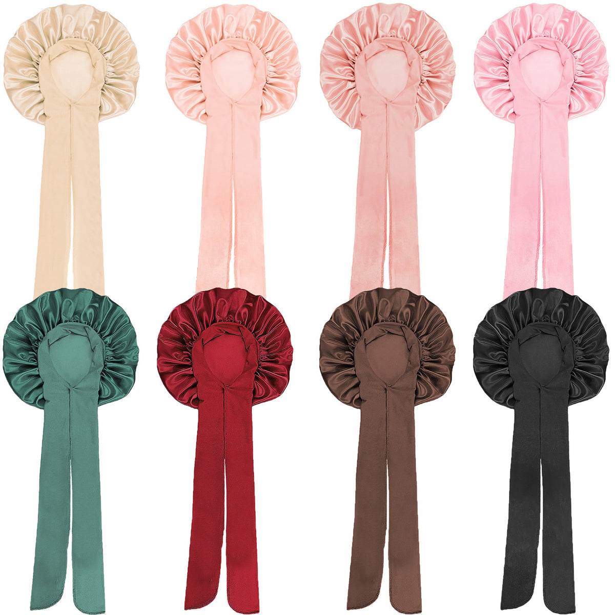 Satin Hair Haube