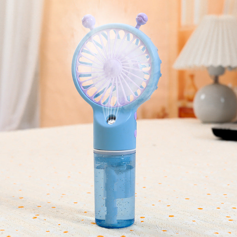 Damen Tragbarer Handventilator mit integrierter Sprühfunktion Brehn