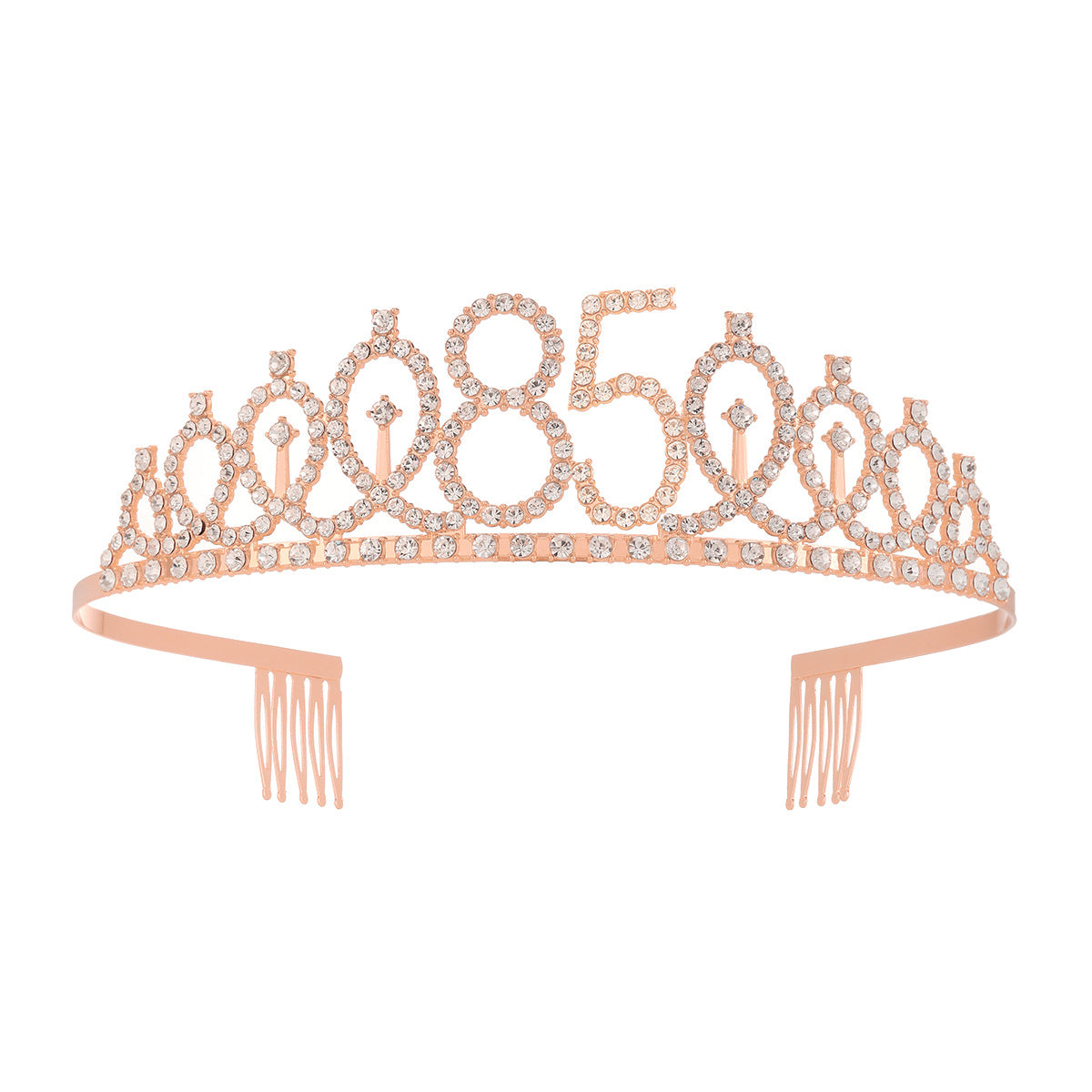 Damen Kristallverzierte Tiara mit elegantem Design Brehn