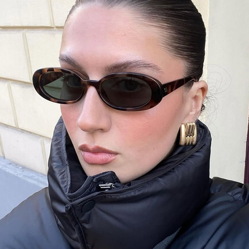 Damen modische Sonnenbrille im eleganten Schildkrötendesign Brehn