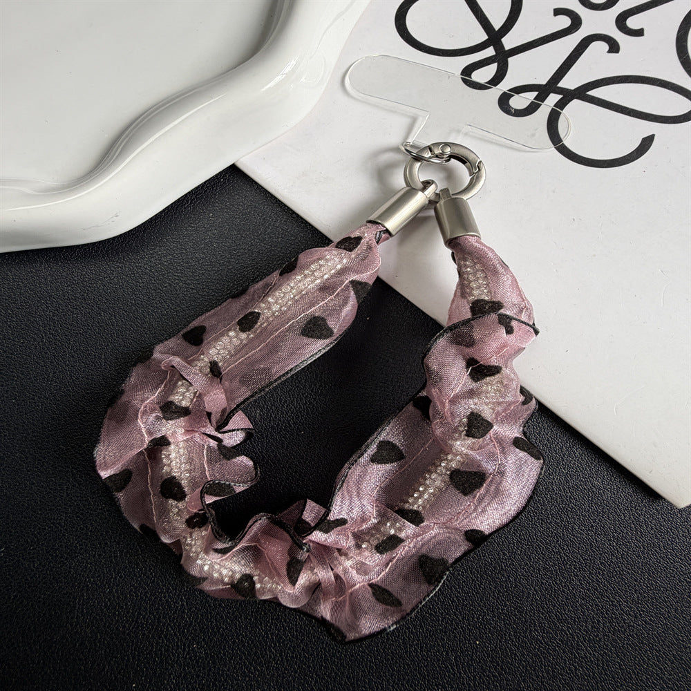 Herz-muster Haar Scrunchie Brehn