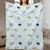 Cartoon-Themen Weiche Fleece-Decke