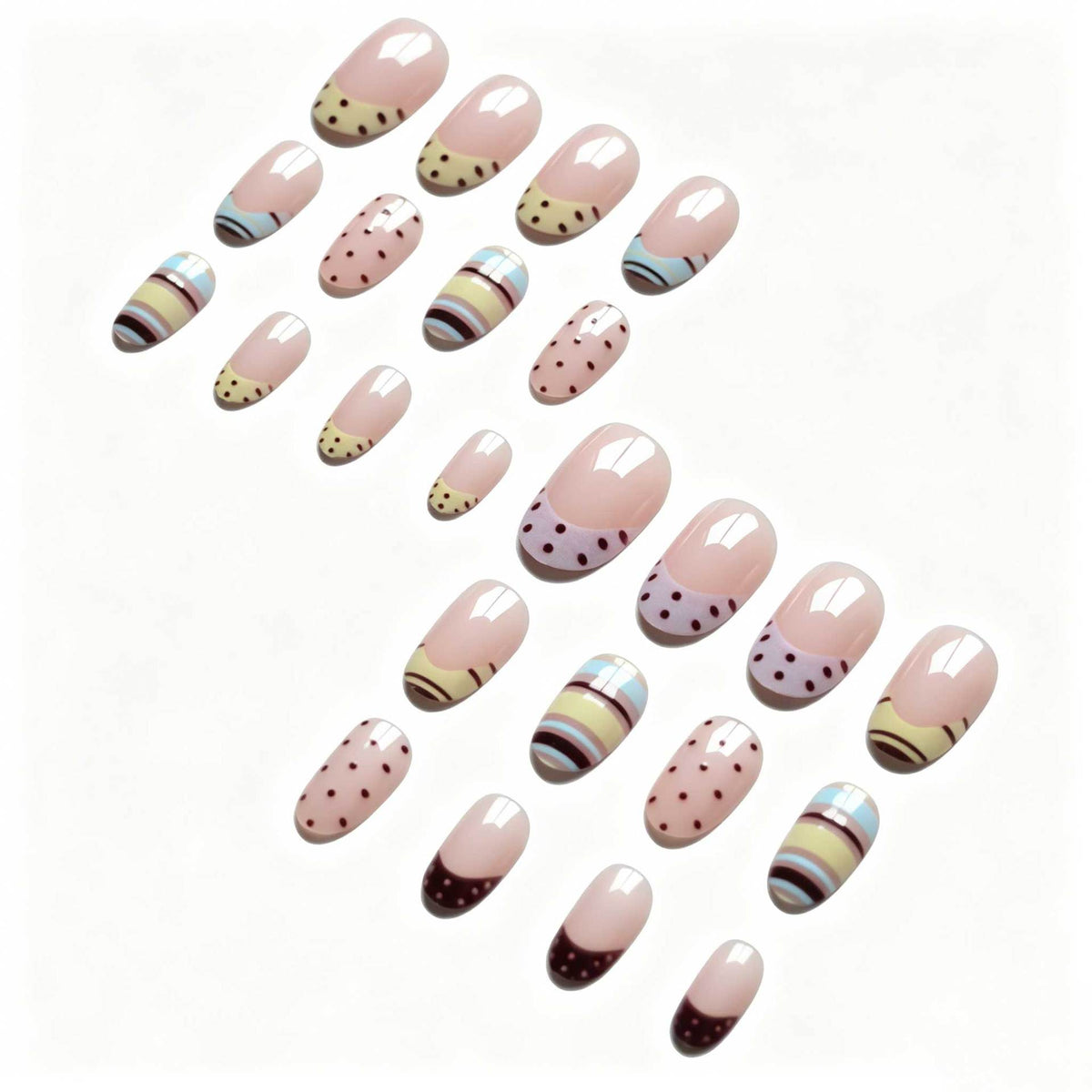 Elegantes Künstlerisches Nagelkunst Set