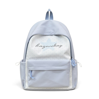 Stylische mit Sternen verzierte lässige Rucksack Brehn
