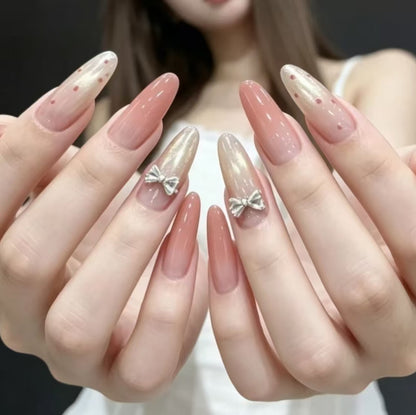 Elegante Press-On Nagelverlängerungen