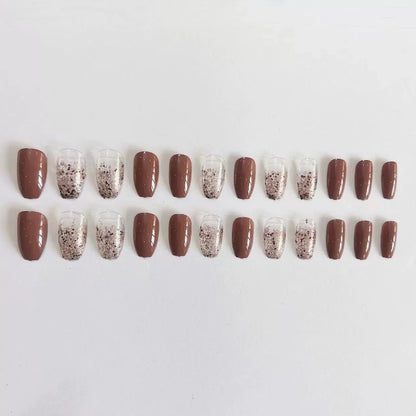 Elegante Langanhaltende Glitzer-Nagelverstärkungen Brehn